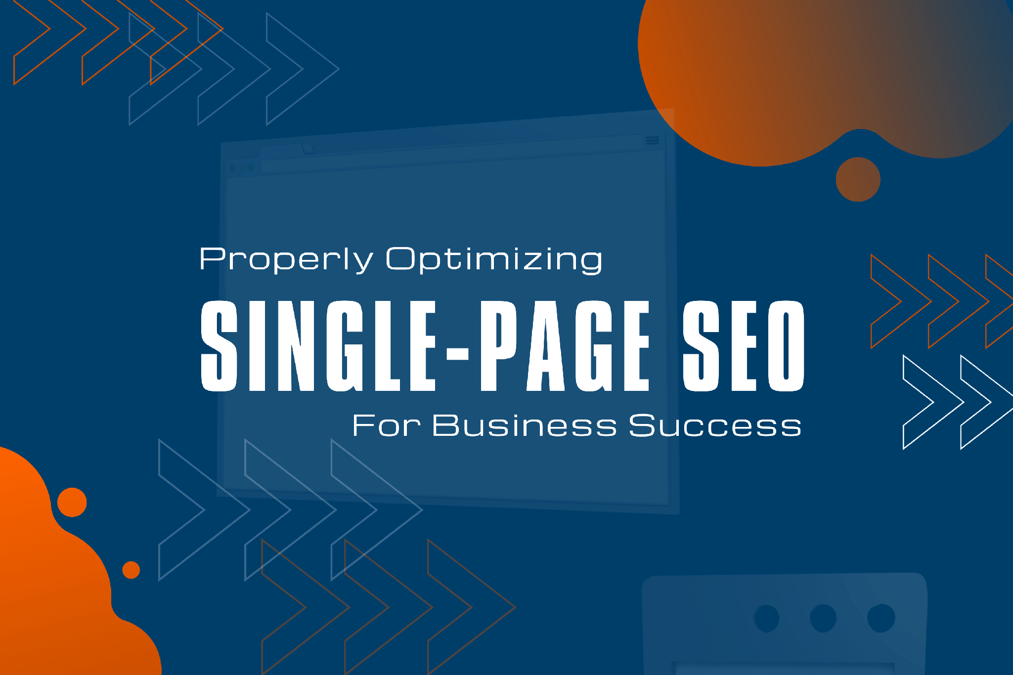 optimizing single page websites for seo success